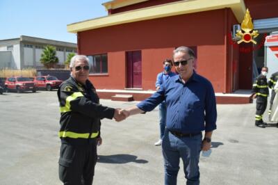 Apertura del Distaccamento dei vigili del fuoco di Palagonia