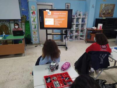 Alcuni momenti di attività robotica