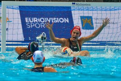 Alcuni scatti degli europei di pallanuoto