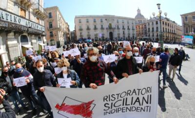 protesta chiusura pasquale ristoratori siciliani indipendenti (5)